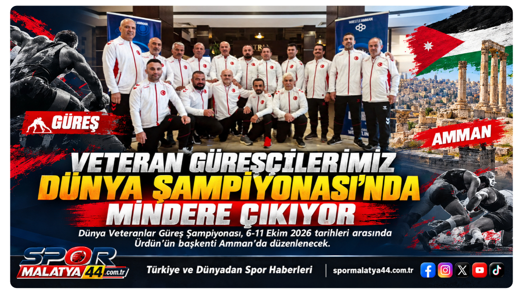 Veteran Güreşçilerimiz Dünya Şampiyonası’nda Mindere Çıkıyor