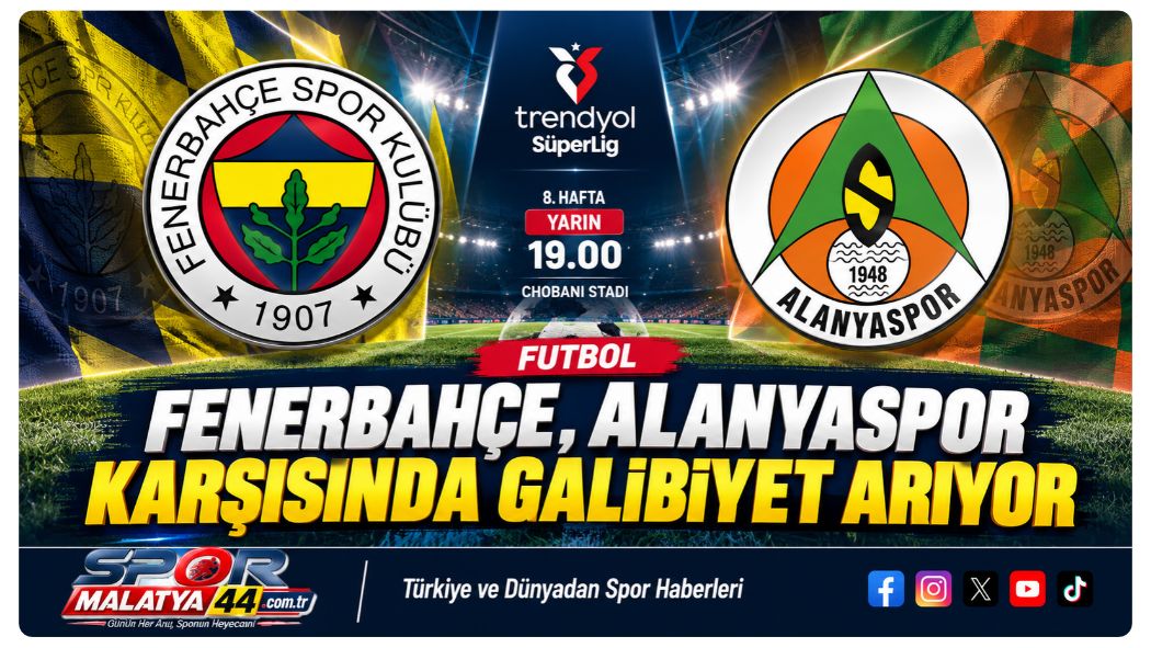 Fenerbahçe, Alanyaspor Karşısında Galibiyet Arıyor
