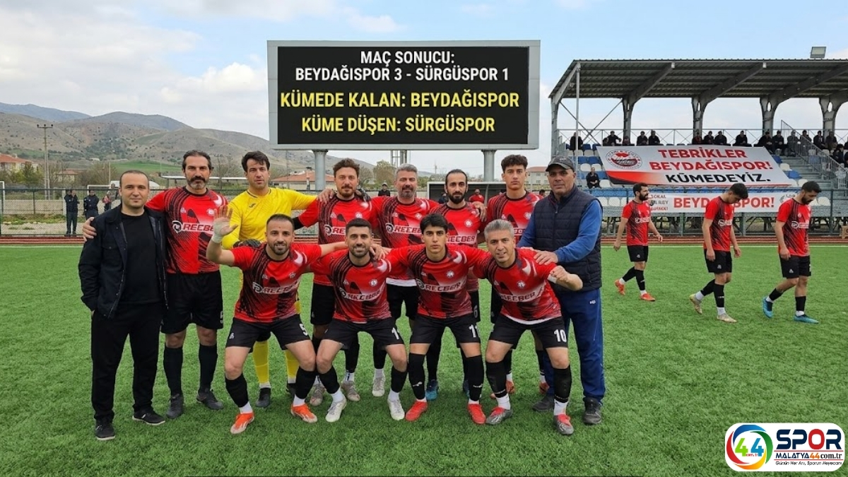 Beydağıspor Kümede Kaldı, Sürgüspor 2. Amatör Küme'ye Düştü