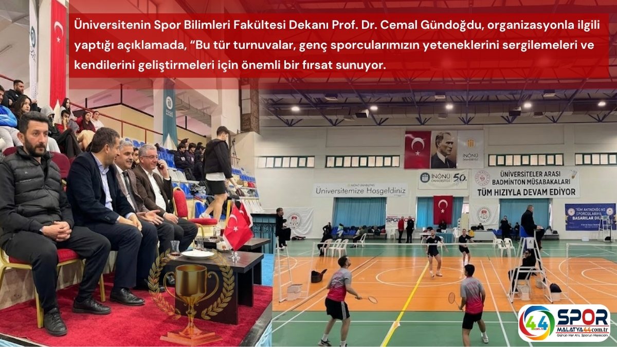 Üniversiteler Arası Badminton Müsabakaları Büyük Heyecana Sahne Oluyor