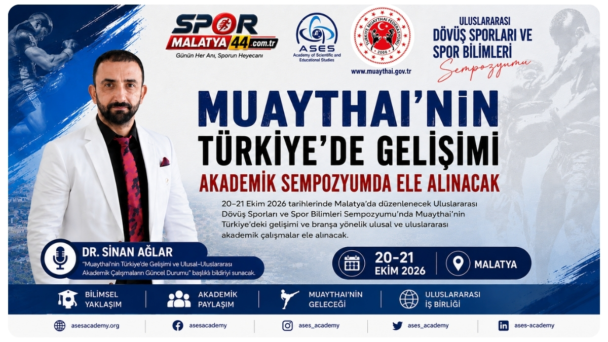 Muaythai’nin Türkiye’de Gelişimi Akademik Sempozyumda Ele Alınacak