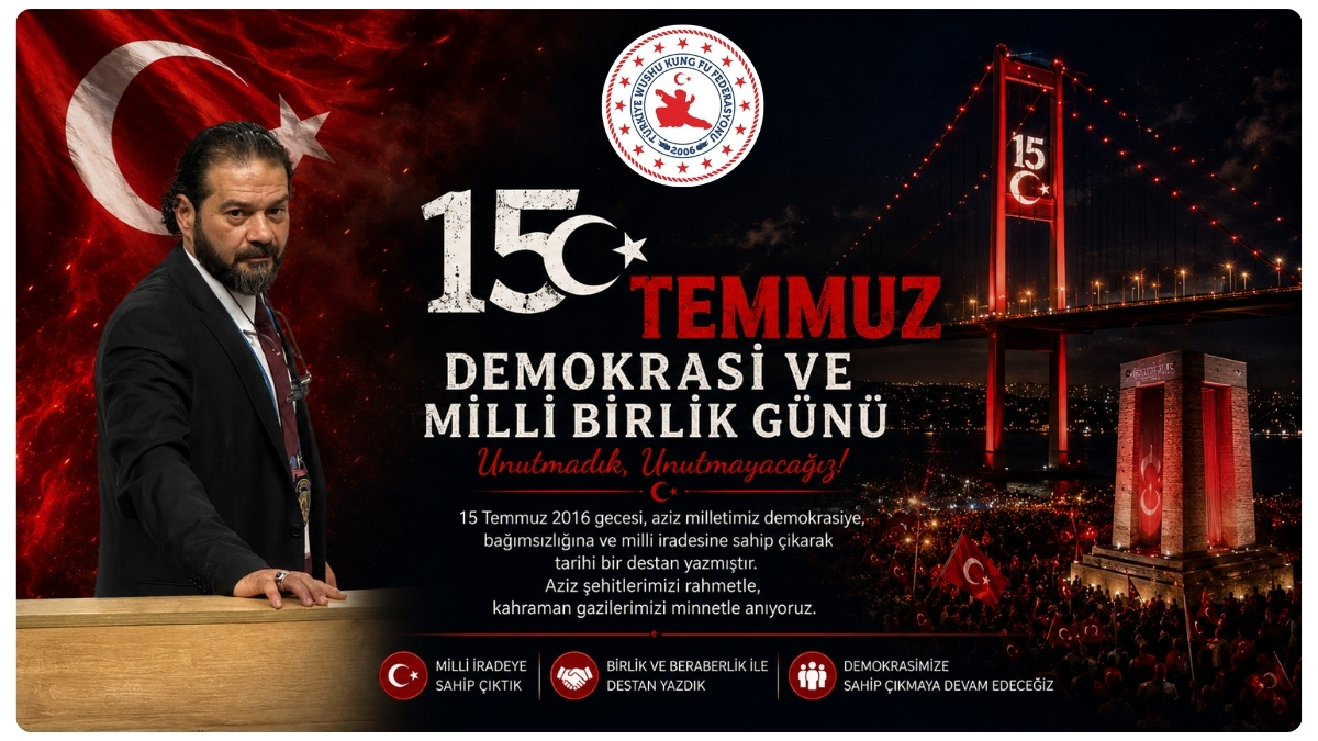 Diler Urhan'dan 15 Temmuz Demokrasi Ve Milli Birlik Günü Mesajı