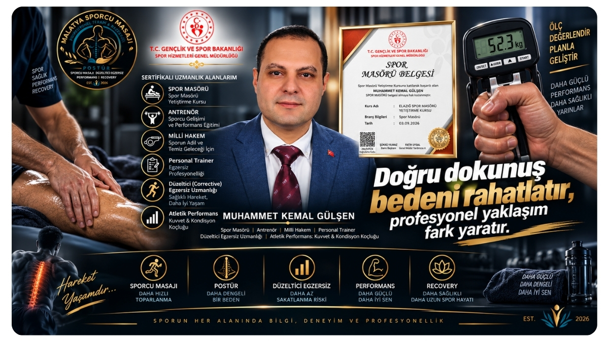 Bir Spor Masörü İçin Kavrama Kuvveti Neyi Anlatır?