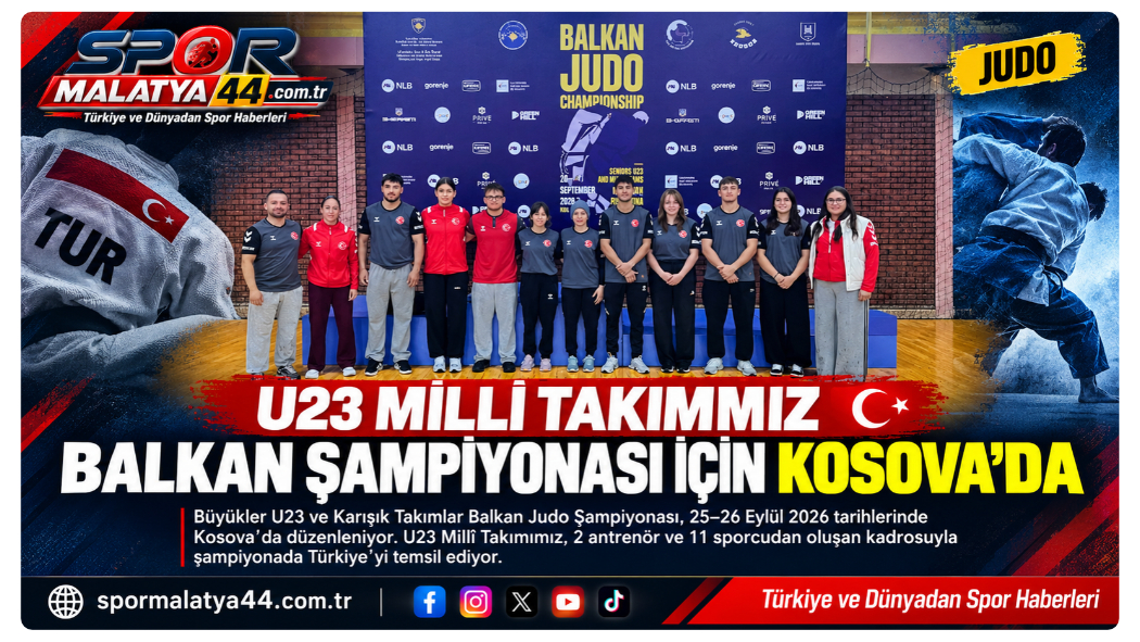 U23 Millî Takımımız Balkan Şampiyonası İçin Kosova’da