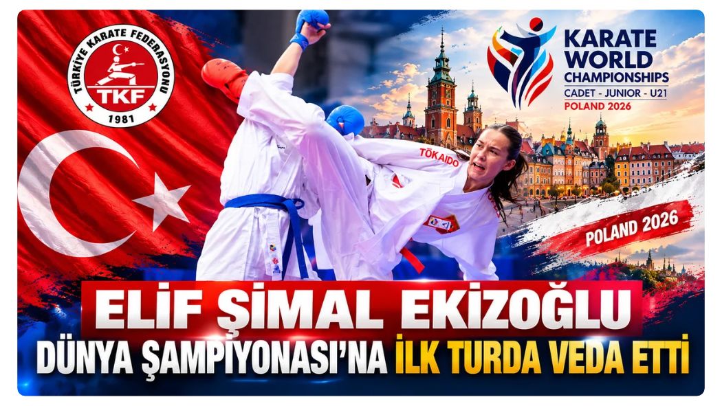 Elif Şimal Ekizoğlu Dünya Şampiyonası’na İlk Turda Veda Etti