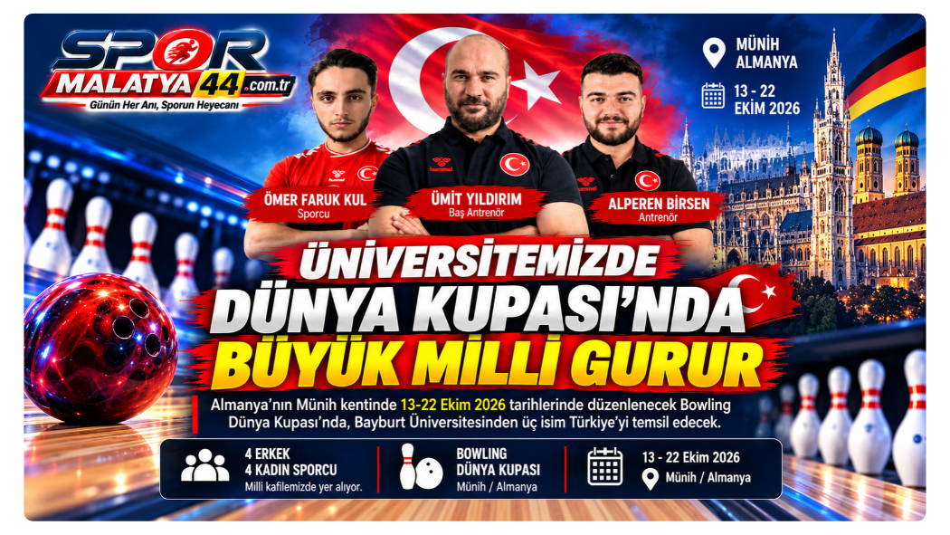 Bowling Dünya Kupası’nda Millî Kafileye BAYÜ Katkısı