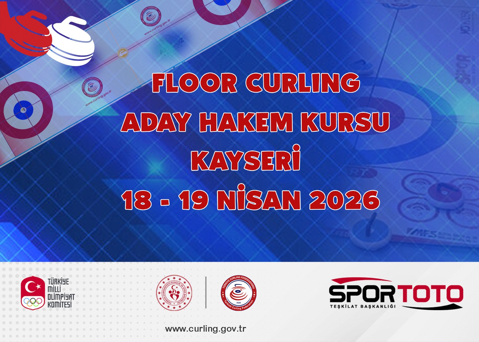 Floor Curling Aday Hakem Kursu - Kayseri...