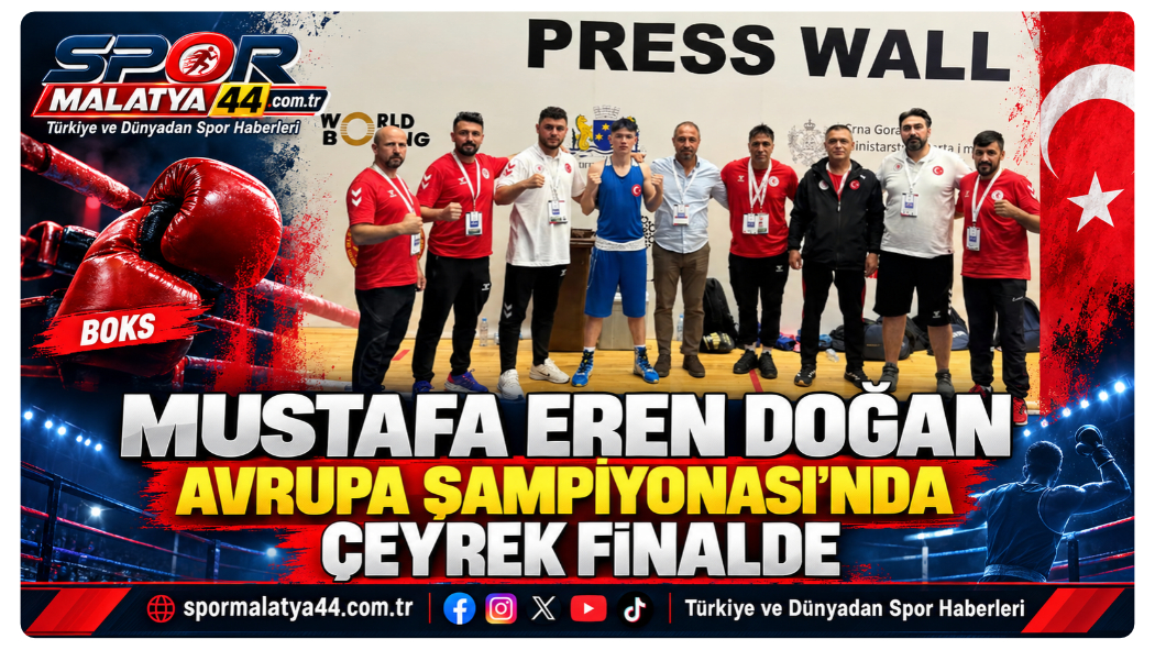 Mustafa Eren Doğan Avrupa Şampiyonası’nda Çeyrek Finalde
