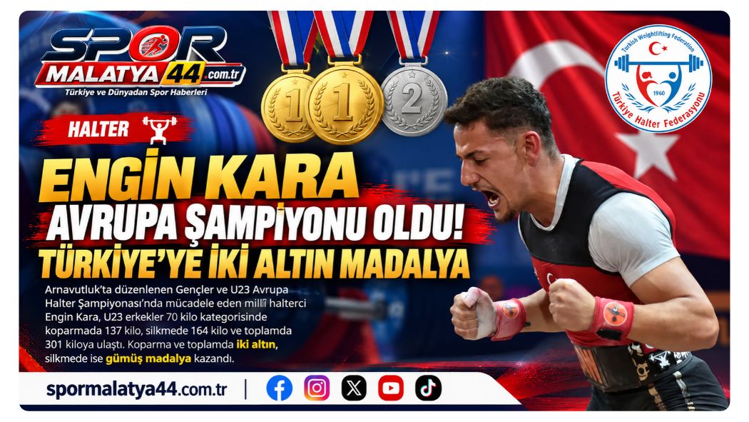 Engin Kara Avrupa Şampiyonu Oldu! Türkiye’ye İki Altın Madalya