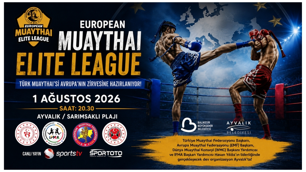 Türk Muaythai'si Avrupa'nın Zirvesine Hazırlanıyor: Ayvalık'ta Tarihi Elite League Heyecanı
