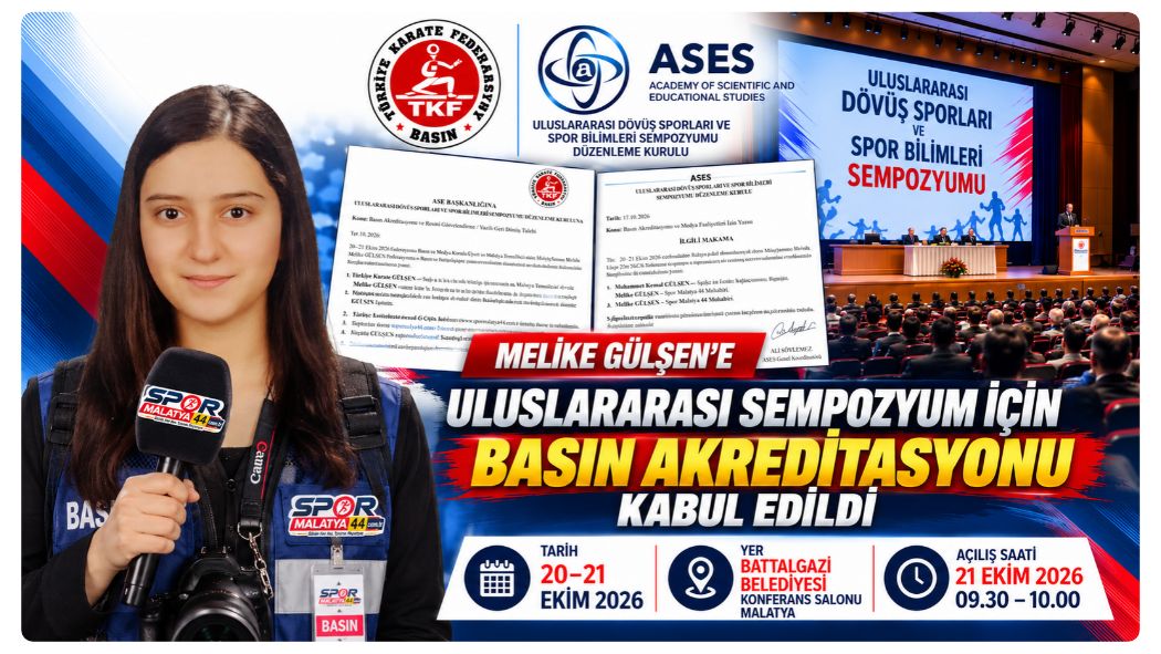Melike Gülşen’e Uluslararası Sempozyum İçin Basın İzni