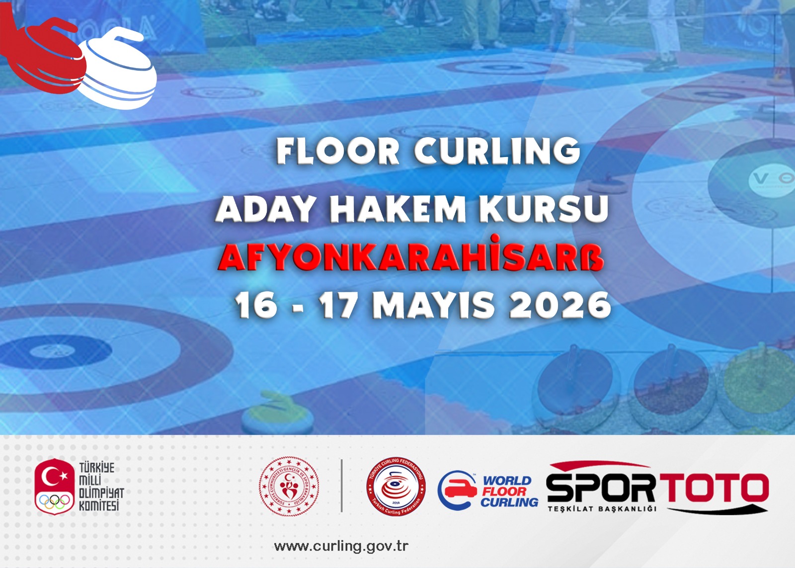 Floor Curling Aday Hakem Kursu - Afyonkarahisar...
